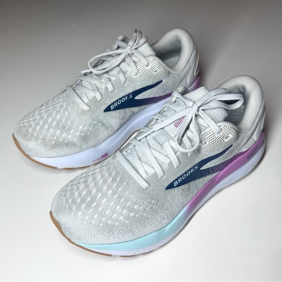 Brooks Women’s Ghost 16 Running Lace Up Low Top Round Toe Sneakers Size- 9.5 W - Picture 6 of 9